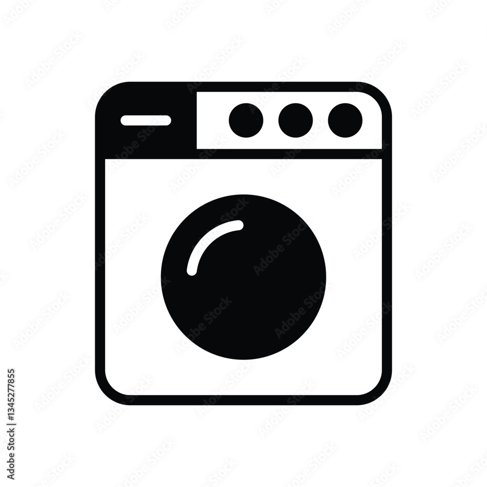 Laundry Vector icon Laundry Vector icon