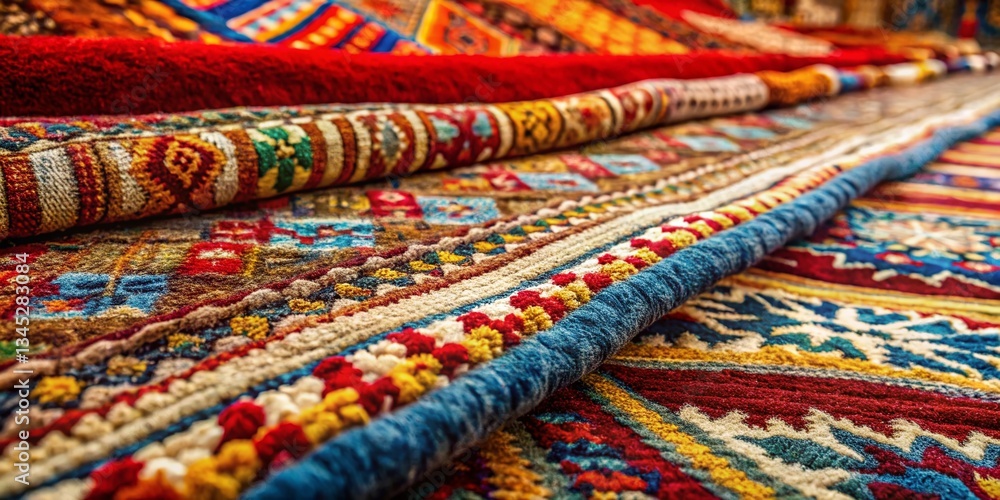 Close-up Candid Shot of Diverse Carpet Textures: Luxurious, Shaggy, Modern, and Traditional Designs Close-up Candid Shot of Diverse Carpet Textures: Luxurious, Shaggy, Modern, and Traditional Designs
