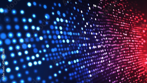 Wallpaper Mural Abstract colorful glowing dots pattern. Torontodigital.ca