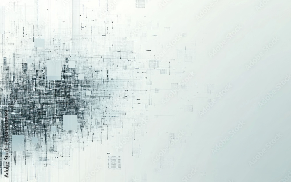 Abstract digital data flow, technology background. Abstract digital data flow, technology background.