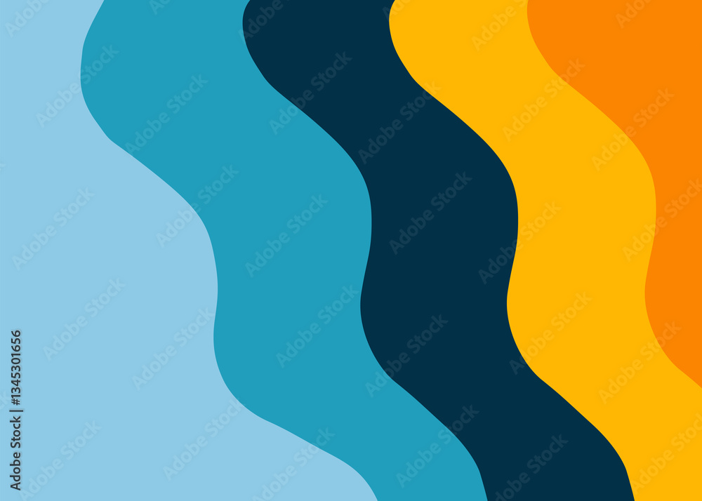 abstract wave background desktop wallpaper, dark blue, soft blue, yellow colour, background illustration template, graphic, soft colour abstract wave background desktop wallpaper, dark blue, soft blue, yellow colour, background illustration template, graphic, soft colour