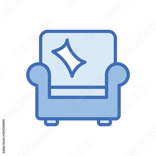 Cross stitch Vector icon