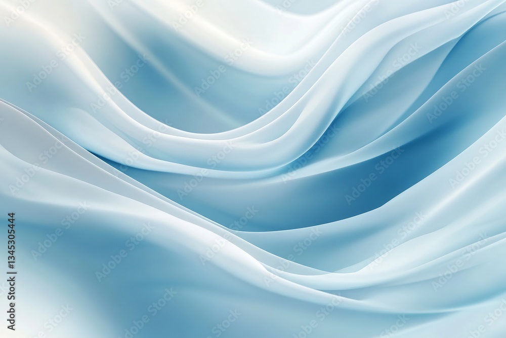 flowing light blue and white waves with smooth transitions
flowing light blue and white waves with smooth transitions