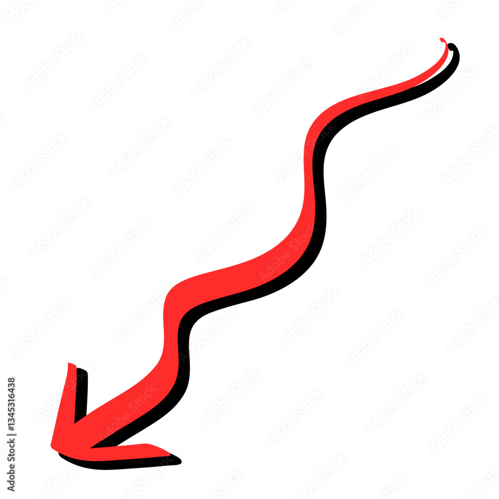 Arrow Stroke Marker Line with Shadow – Hand-Drawn Doodle Directional Element for Guidelines and Web Design or Scrapbook Design Arrow Stroke Marker Line with Shadow – Hand-Drawn Doodle Directional Element for Guidelines and Web Design or Scrapbook Design