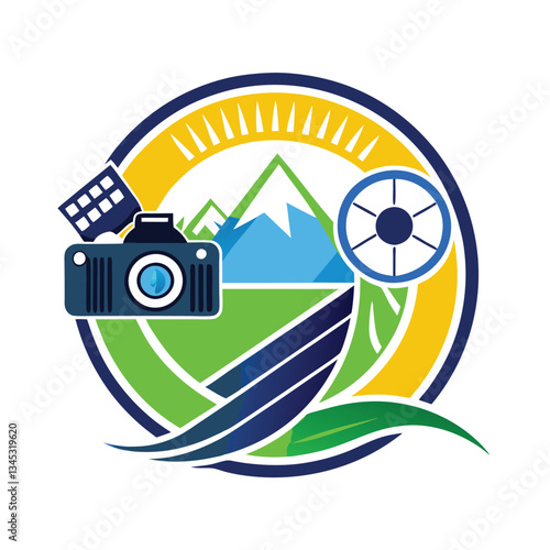 Comprehensive Vector Logo Graphic for Photography, Videography, and Camera Equipment