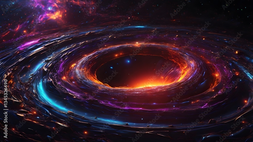 Background 3d Mesmerizing 8K Ultra-Detailed Cosmic Vortex with Black Hole, A highly detailed and ultra-realistic visualization of a cosmic vortex in deep space, featuring a mesmerizing black hole Background 3d Mesmerizing 8K Ultra-Detailed Cosmic Vortex with Black Hole, A highly detailed and ultra-realistic visualization of a cosmic vortex in deep space, featuring a mesmerizing black hole