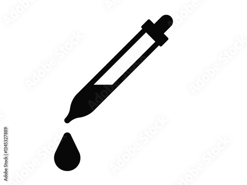 dropper glyphs icon,dropper glyphs icon simple flat trendy style 