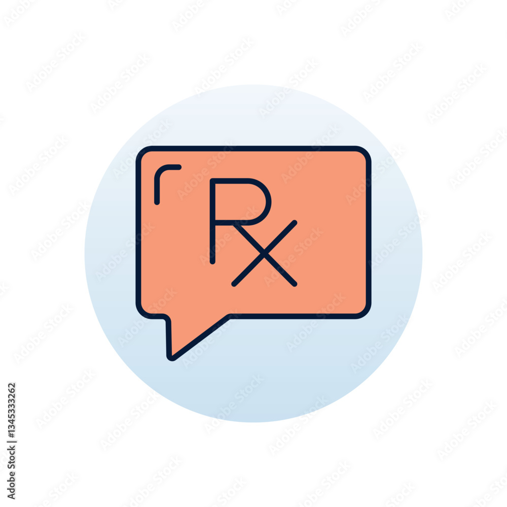 prescription Vector icon prescription Vector icon