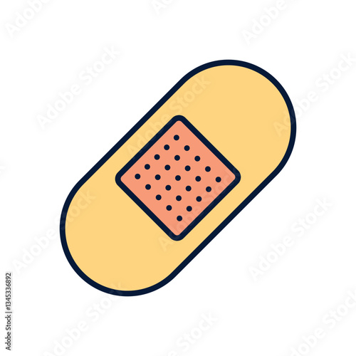 plaster Vector icon