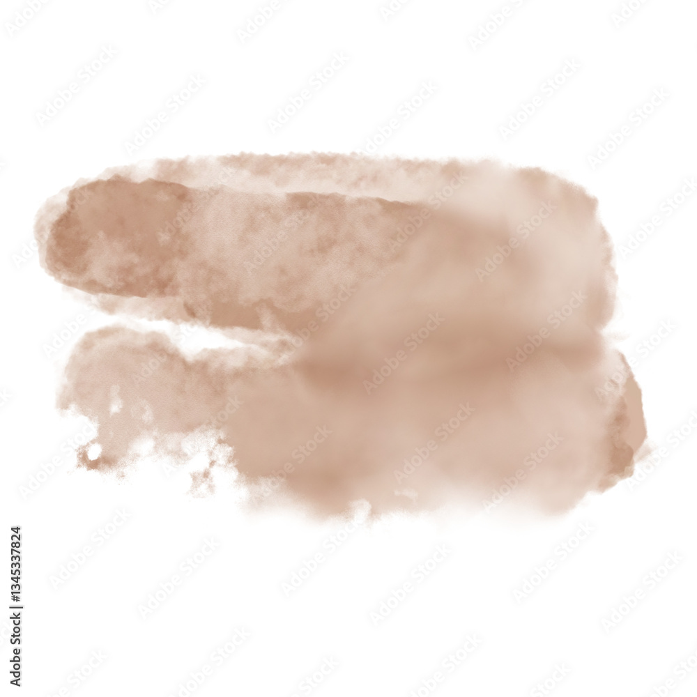 bstract Watercolor Shape with Artistic Brush Strokes and Soft Aesthetic Colors bstract Watercolor Shape with Artistic Brush Strokes and Soft Aesthetic Colors