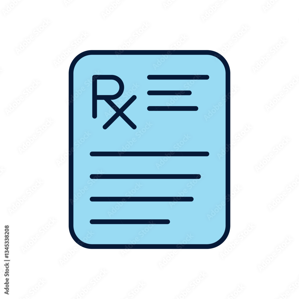 Medical Record Vector icon Medical Record Vector icon