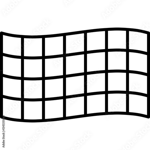 Sport - icon - black outline - Illustration Design