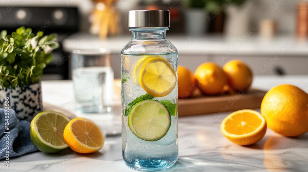 Refreshing Infused Water with Citrus and Mint Refreshing Infused Water with Citrus and Mint