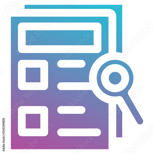 news icon element for design