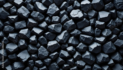 stone pattern for background, black and grey stone gravel texture