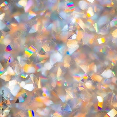 Iridescent Glitter Abstract Texture