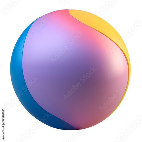 abstract glossy sphere