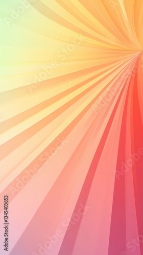 Abstract Pastel Radiating Lines Background