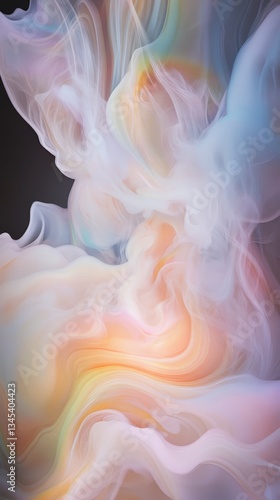 Pastel Swirls, Abstract Dreamlike Art