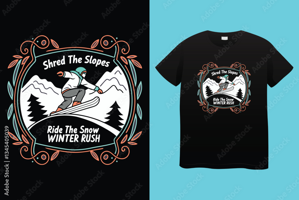 Snowboard Dad like a regular dad only way cooler winter sport Tshirt T-Shirt design Snowboard Dad like a regular dad only way cooler winter sport Tshirt T-Shirt design