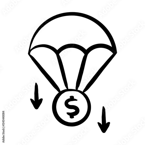 Deflation Icon