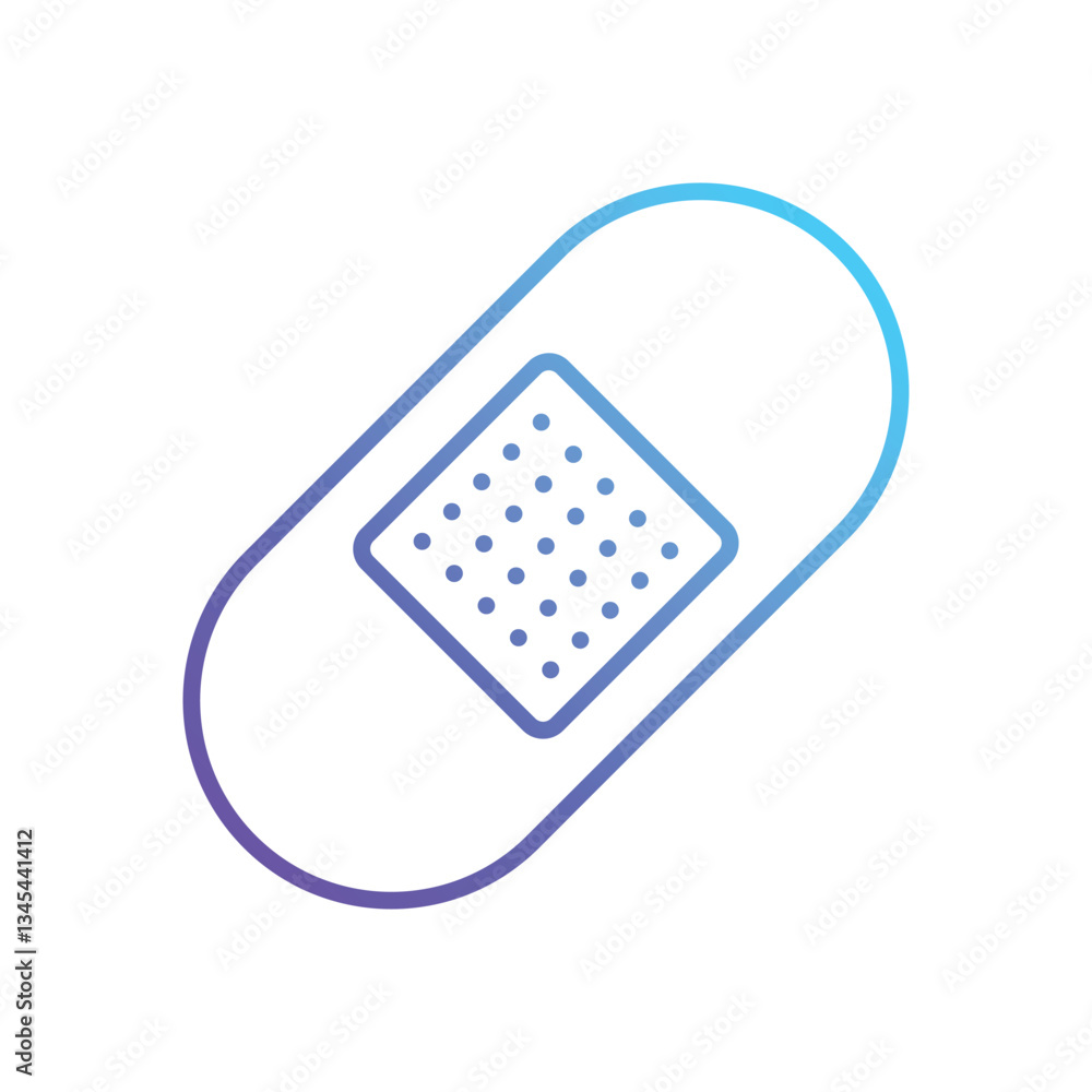 plaster Vector icon plaster Vector icon