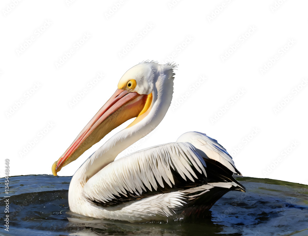 pelican on white pelican on white