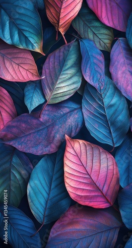 Wallpaper Mural Vibrant Autumn Leaves: A Nature's Canvas phone wallpaper Torontodigital.ca