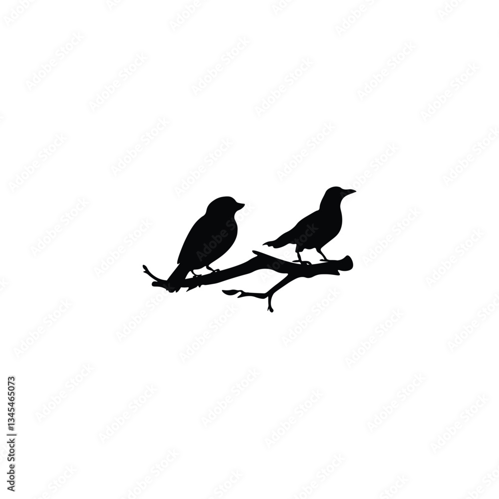 Obraz premium Bird silhouette