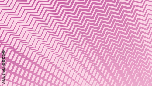 Bright fuchia pink with zig zag pattern abstract for wallpaper or backdrop