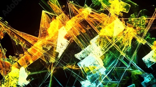 X ray diffraction patterns visualized lattice structures of crystalline solids