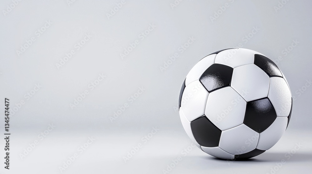 Pixelated Soccer Ball On Light Gray Background Pixelated Soccer Ball On Light Gray Background