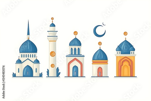 Wallpaper Mural Mosque Architecture: Diverse Styles for Islamic Design. Torontodigital.ca