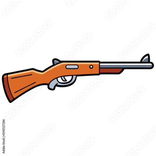 Marlin 1895 gun , police weapon vector design, military vector design illustration.