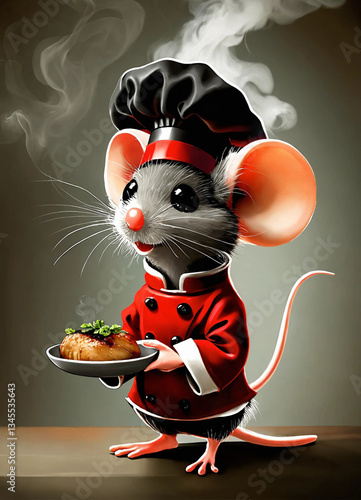 mouse with cheese