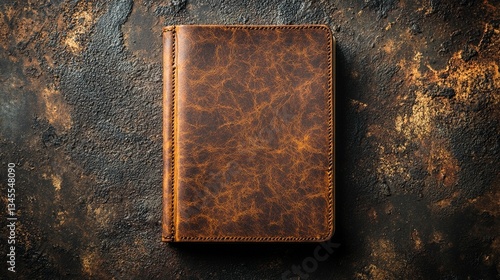 Rustic Leather Journal, Vintage Book Cover