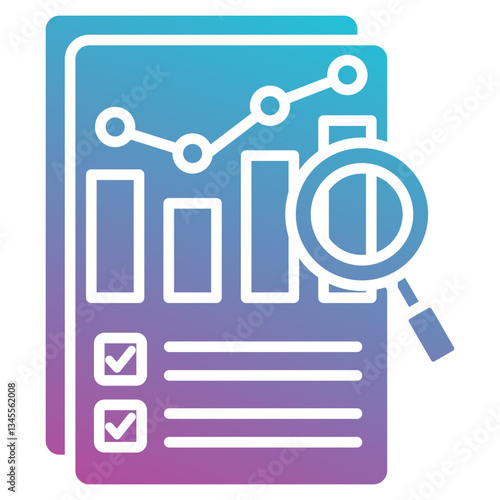 analyzing icon element for design