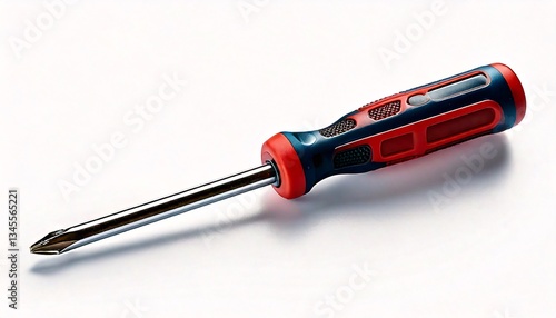  screwdriver Slotted screw driver and phillips screw driver red colors