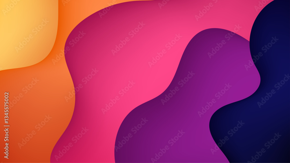 colorful abstract background with smooth curves and gradients displaying various shades vector illustration colorful abstract background with smooth curves and gradients displaying various shades vector illustration