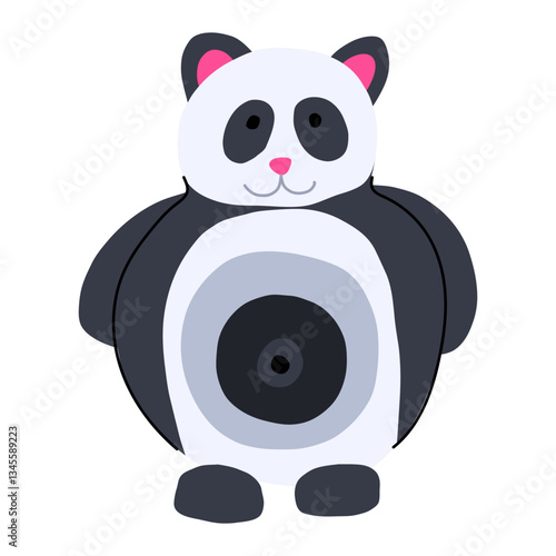 shutter camera toy cartoon vector illustration