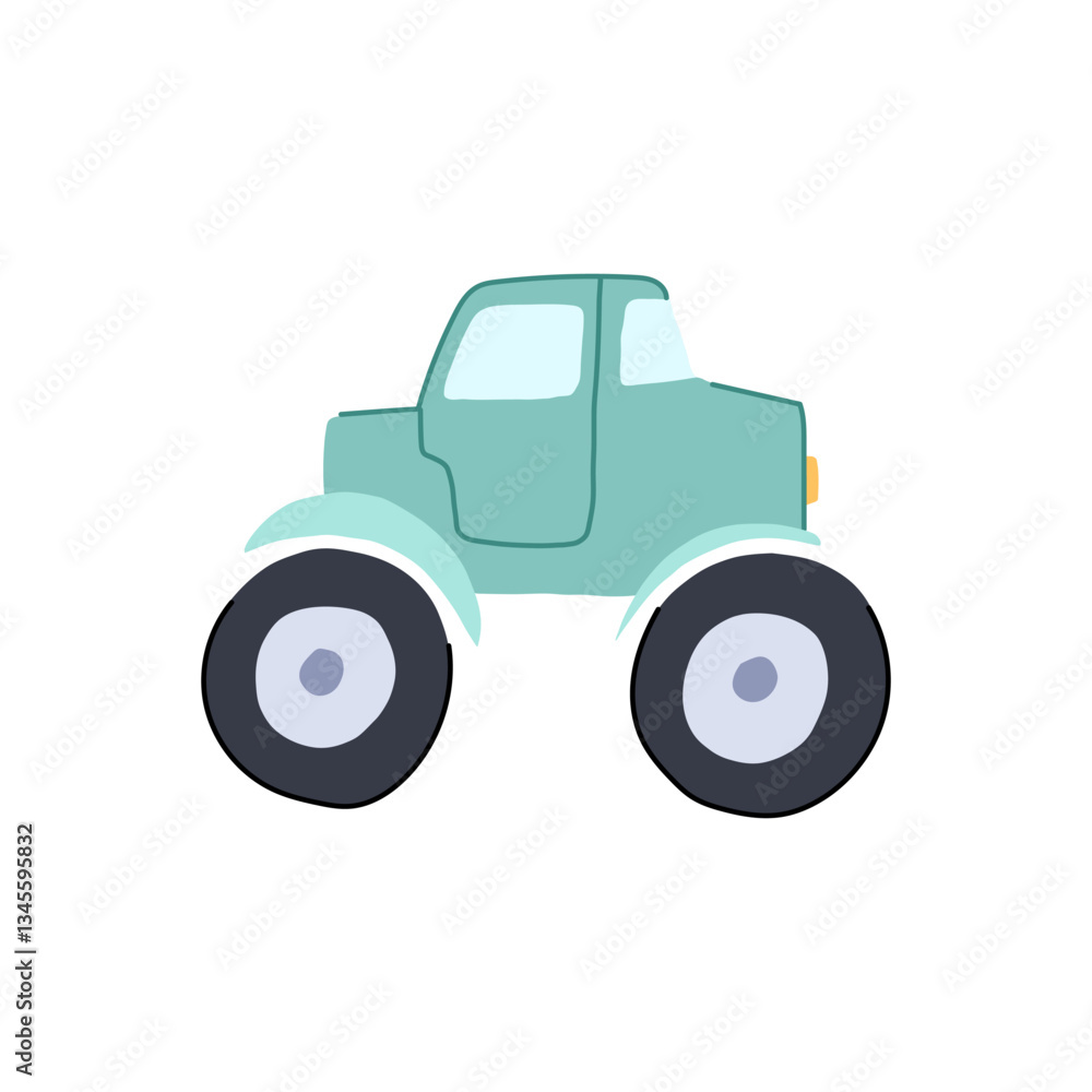 control toy car cartoon vector illustration control toy car cartoon vector illustration