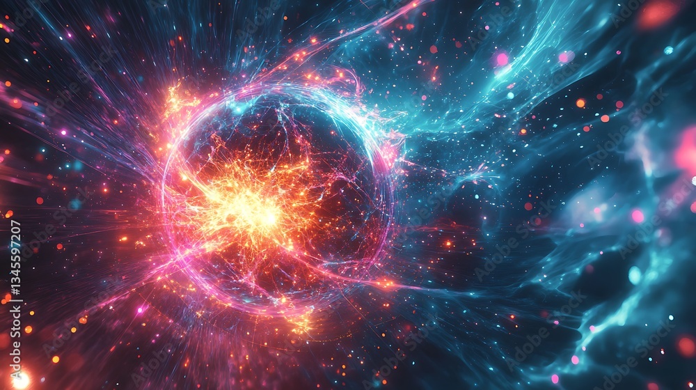 A quantum nexus at the heart of a futuristic circuit grid, radiant energy streams flowing through glowing pathways, vibrant neon hues of teal and magenta, A quantum nexus at the heart of a futuristic circuit grid, radiant energy streams flowing through glowing pathways, vibrant neon hues of teal and magenta,