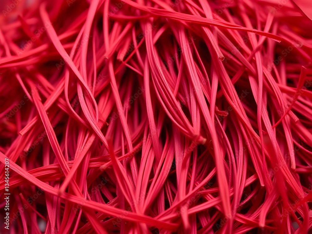Vibrant Red Paper Shreds Texture, Close-up, Abstract Background, Creative Design, Arts and Crafts, Festive, Decorative Elements. Vibrant Red Paper Shreds Texture, Close-up, Abstract Background, Creative Design, Arts and Crafts, Festive, Decorative Elements.