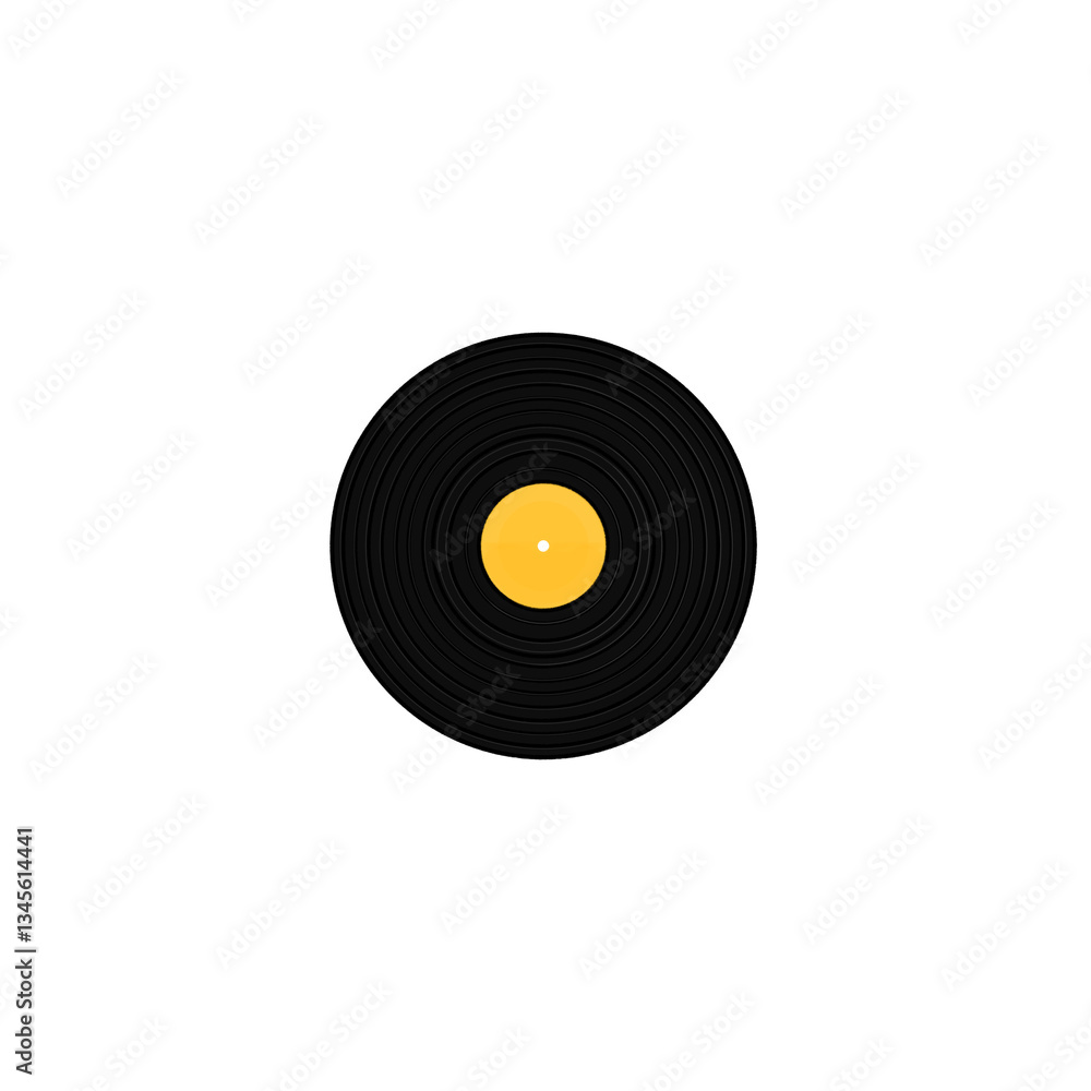 Obraz premium old vinyl record