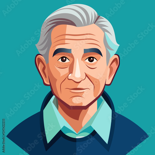 Elderly American man