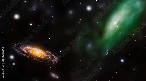 Cosmic Spiral Nebulae