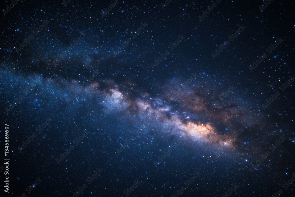 Fototapeta premium Milky Way in Space