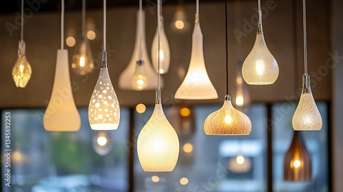Elegant Pendant Lights Collection: Modern Interior Design Lighting Fixtures