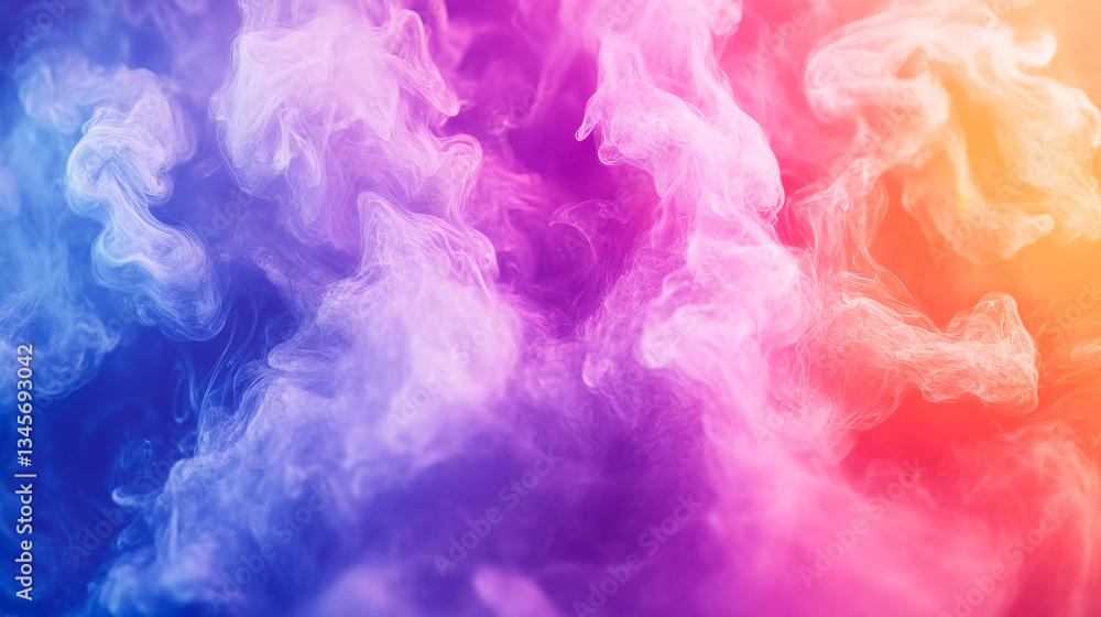 Abstract ai generated background illustration of a colored floating liquid in violet and turquoise pastel colors Abstract ai generated background illustration of a colored floating liquid in violet and turquoise pastel colors