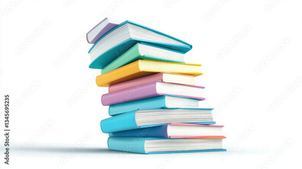 book Colorful Stack A tall stack of books with brightly colored covers, arranged in a visually appealing way, vibrant and cheerful. book Colorful Stack A tall stack of books with brightly colored covers, arranged in a visually appealing way, vibrant and cheerful.